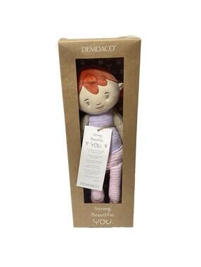 Plush Demdaco Strong Beautiful You Doll Inspirational Doll For Girls Kindness